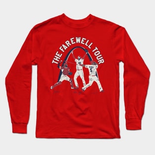 Adam Wainwright, Yadier Molina & Albert Pujols Legends Farewell Tour Long Sleeve T-Shirt